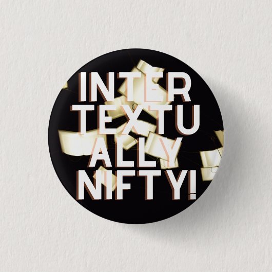 Intertexohful Pin #2 缶バッジ (正面)