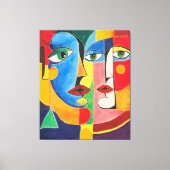 Intertwined Identities キャンバスプリント (正面)