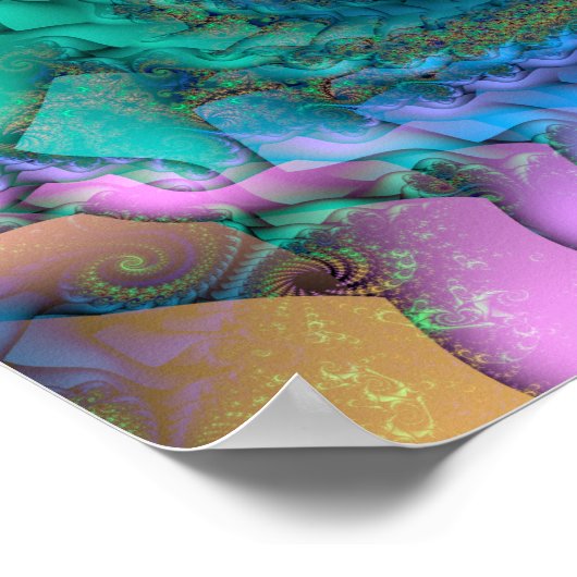 Intertwining (12" x 12")アートプリントポスター ポスター (角)