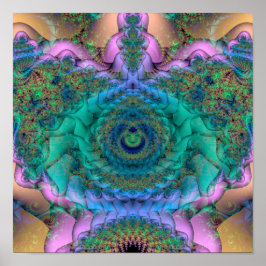 Intertwining (12" x 12")アートプリントポスター ポスター