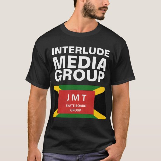 INTERUDE MEDIA GROUP WOWベーシックDark Tシャツ (正面)