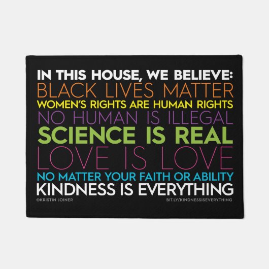 #InThisHouseの玄関マット ドアマット (正面)