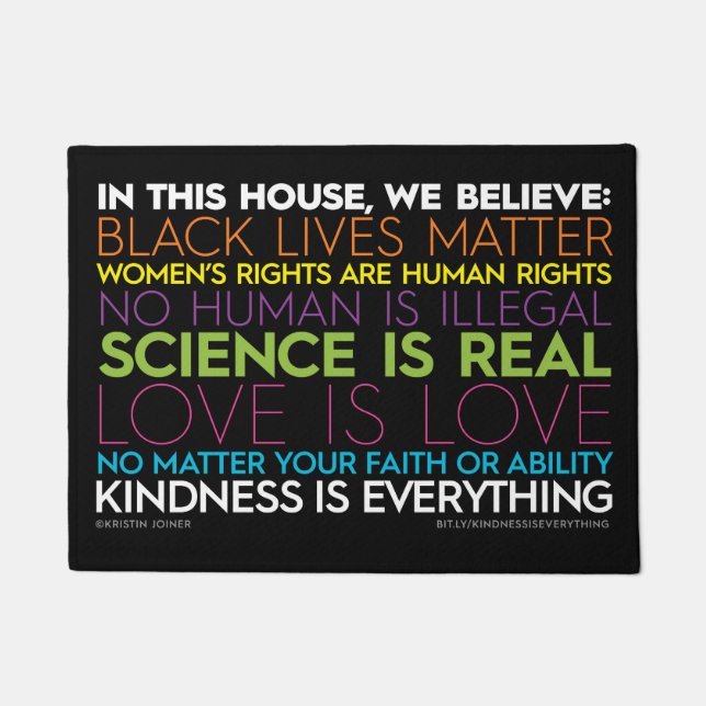 #InThisHouseの玄関マット ドアマット (正面)