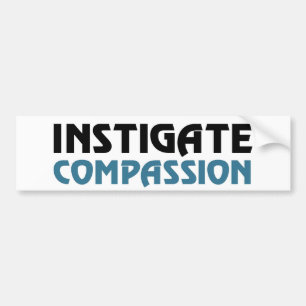 Intigateの同情(素晴らしいカルマの版) バンパーステッカー