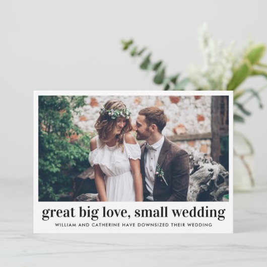 Intimate Grandiose Affair Compact Celebration Redu 案内状 (スタンド正面)