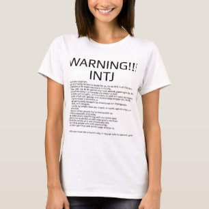 INTJの規則 Tシャツ