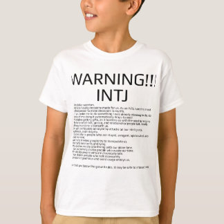 INTJの規則 Tシャツ