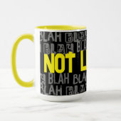 INTJアンチを内向きにせ聞ず白書にする マグカップ (左)