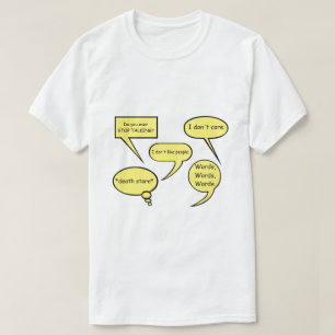 INTJスピーチバブル Tシャツ