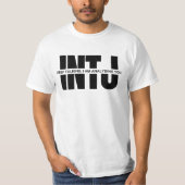 INTJパーソナリティMBTIユーモアおもしろいINTJ引用文 Tシャツ (正面)