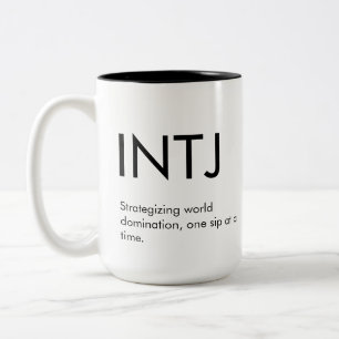INTJ世界征服マグギフト ツートーンマグカップ
