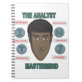 INTJ性格 ノートブック (正面)