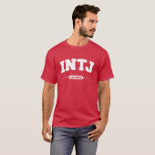 INTJ – 大学スタイル Tシャツ (正面フル)
