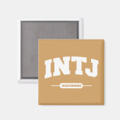 INTJ – 黒幕 – 大学スタイル マグネット (正面/裏面)
