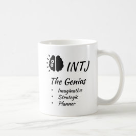 INTJ MBTIマイヤーズ – ブリッグス型インジケータパーソナリティ コーヒーマグカップ