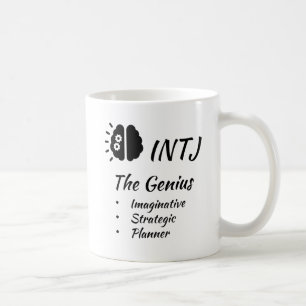 INTJ MBTIマイヤーズ-ブリッグス型指標人格 コーヒーマグカップ