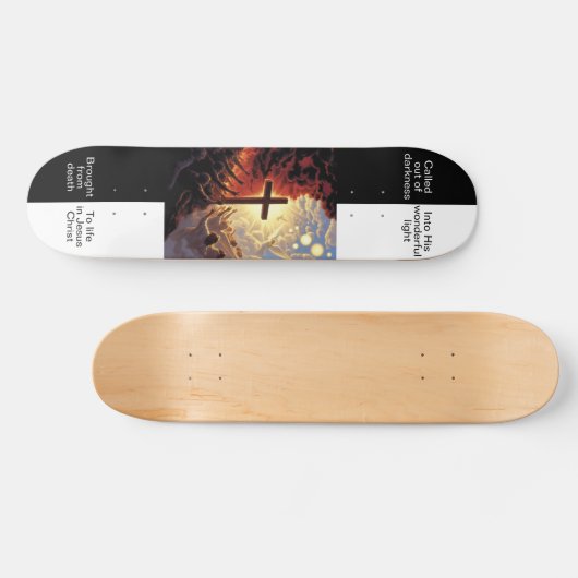 Into His Light スケートボード (横)