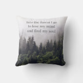 Into the forest I go  クッション (裏面)