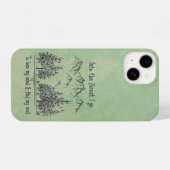 Into the Forest I go to Lose my Mind, Find my Soul iPhoneケース (裏面横)