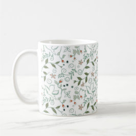 Into the Garden Holiday mug in red and green コーヒーマグカップ