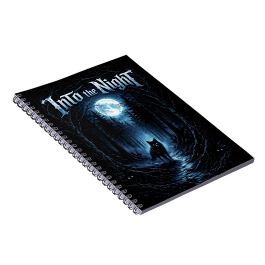 Into the Night — Moonlit Forest ノートブック (右側)