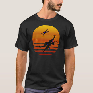 Into the Sunset - X-wing Fanart Tシャツ