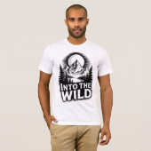 Into the Wild ロゴデザイン Tシャツ (正面フル)
