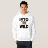 Into the Wild Bold Adventure Typography パーカ (正面フル)