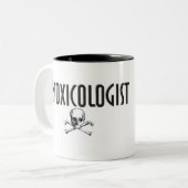 Intoxicologistのコーヒー・マグ ツートーンマグカップ (正面左)