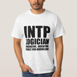 INTPロジシャンイントロバートTシャツ Tシャツ