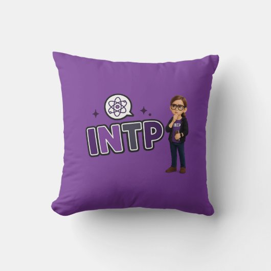INTP — A Mente Investigadora クッション (正面)