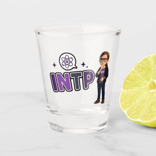 INTP — A Mente Investigadora ショットグラス (正面)