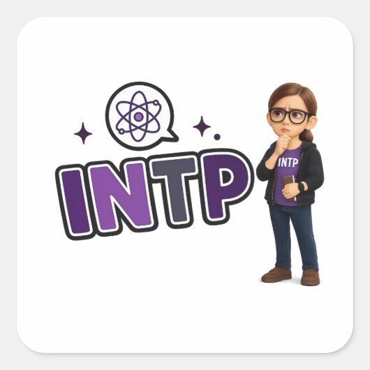 INTP — A Mente Investigadora スクエアシール (正面)
