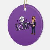 INTP — A Mente Investigadora セラミックオーナメント (左)