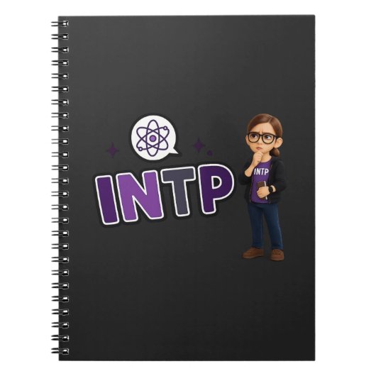 INTP — A Mente Investigadora ノートブック (正面)