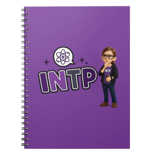 INTP — A Mente Investigadora ノートブック (正面)