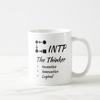 INTP MBTIマイヤーズ-ブリッグス型指標人格 コーヒーマグカップ