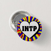 INTP MBTI 3 Cmラウンドバッジ 缶バッジ (正面&裏面)
