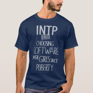 INTPsおよびコンピュータ Tシャツ