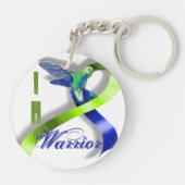 Intracranial高血圧の戦士 キーホルダー (裏面)