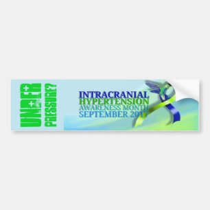 Intracranial高血圧の認識度月2017年 バンパーステッカー