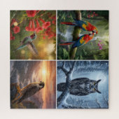 Intricate Bird Jigsaw Puzzle Image ジグソーパズル (横)