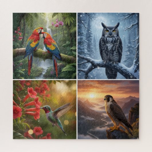 Intricate Bird Jigsaw Puzzle Image ジグソーパズル (縦)