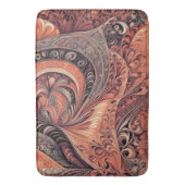 Intricate Boho Abstract Mandala Pattern Bath Mat バスマット (正面縦)
