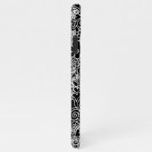 Intricate Botanical Design Phone Case iPhoneケース (右側)