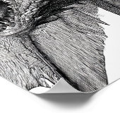 Intricate Fantasy Illustration: Detailed Dragon ポスター (角)