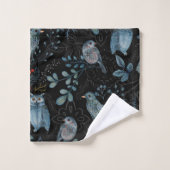 Intricate  floral and paisley  pattern  バスタオルセット (ウォッシュタオル)