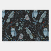 Intricate  floral and paisley  pattern  ラッピングペーパーシート (正面2)