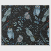 Intricate  floral and paisley  pattern  ラッピングペーパー (フラット)