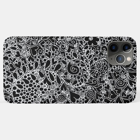 Intricate Floral Design iPhone / iPad case Case-Mate iPhoneケース (裏面(横))